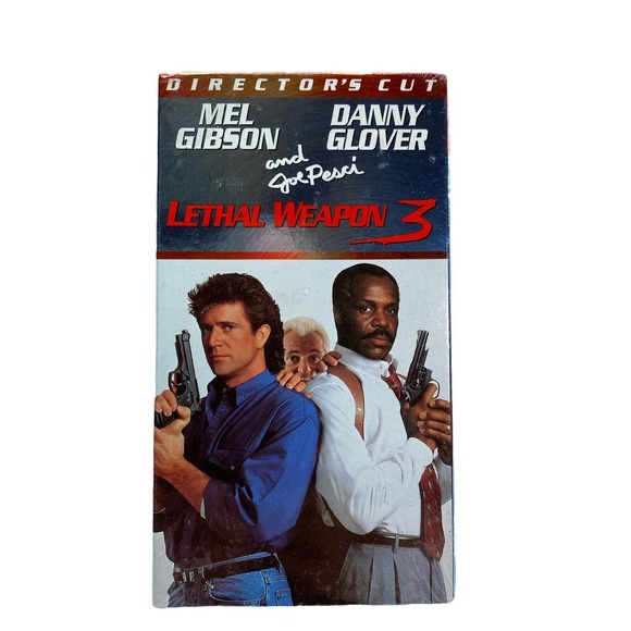 Lethal Weapon 3 (VHS, 1998, Directors Cut) FACTORY SEALED - Picture 1 of 4